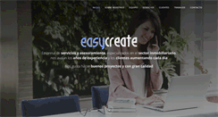 Desktop Screenshot of easycreate.es