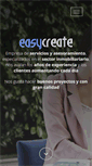 Mobile Screenshot of easycreate.es