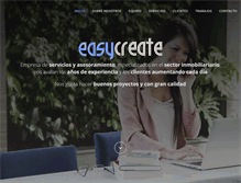 Tablet Screenshot of easycreate.es